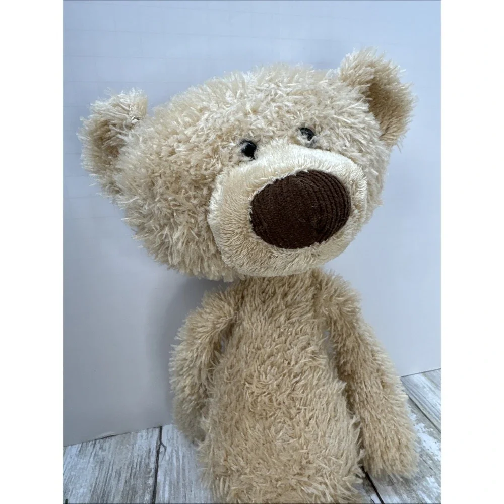 Gund Toothpick Light Brown Teddy Bear Soft Stuffed Animal 15